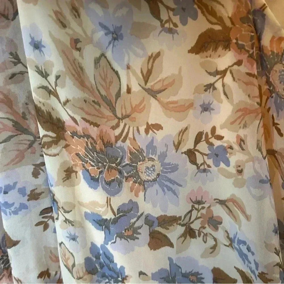 Altar'd State Serelia Dress Beautiful Fall Floral Size Large - Picture 6 of 12